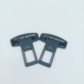 KIA Seat Belt Clip Metal Pair, Car Seat Belt Silencers, Car Seat Belt Plugs. 