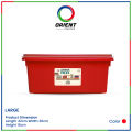 Orient Large Plastic Storage Box with Lockable Lid, Stackable BPA-Free Organizer for Home, Office, or Kitchen. 