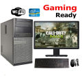 790 Gaming PC Core i5-2400 3.2GHz  2nd gen -16GB DDR3 RAM - 1TB HD- LED Monitor 19 Windows 10 64-bit  - GTA 5 & PUBG - FREEFIRE - Minecraft - STEAM ACCOUNT Games Installed. 