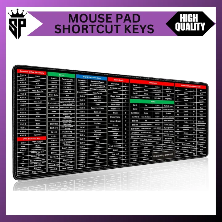SP%20Dealz%20Keyboard%20Shortcut%20Mouse%20Pad,%20Office/Excel/Word/PPT%20Shortcuts%20Cheat%20Sheet%20Mat,%20Quick%20Key%20Super%20Large%20Anti-Slip%20Keyboard%20Pad%20wit%20Clear%20Shortcut%20Key..%20-%20Image%202