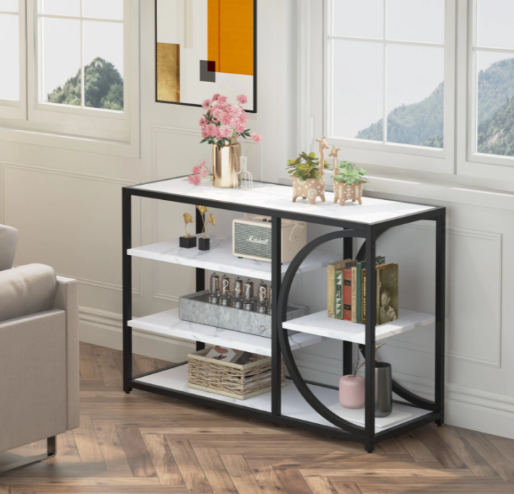 Multi Purpose Console Eccentric & D-Style Console Table | Hallway Console Table | Entryway ...
