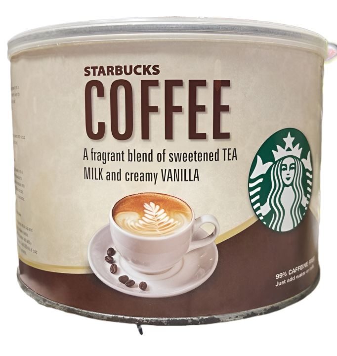 Original starbucks coffee cappuccino Coffee, Fall Blend Coffee, 100% Arabica, Limited Edition coffee vanilla flavor 1kg box Premium Starbucks cappuccino with rich vanilla flavor 100% pure imported