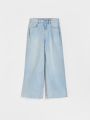 Pack of 2 Wide Leg Denim Jeans for Women – High-Waisted, Trendy & Comfortable. 