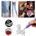 Topsky Iron-on Hotfix Applicator Set Wand Crystal Gem Rhinestone Setter Tool. 