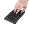 Wireless numeric keypad 22-key with ESC calculator TAB = function key wireless keyboard. 
