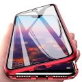 360 Full Protection Metal Magnetic Case For Samsung Galaxy A30S A31 A32 4G 5G A33 A34 5G Double-Sided Glass Transparent Cover. 