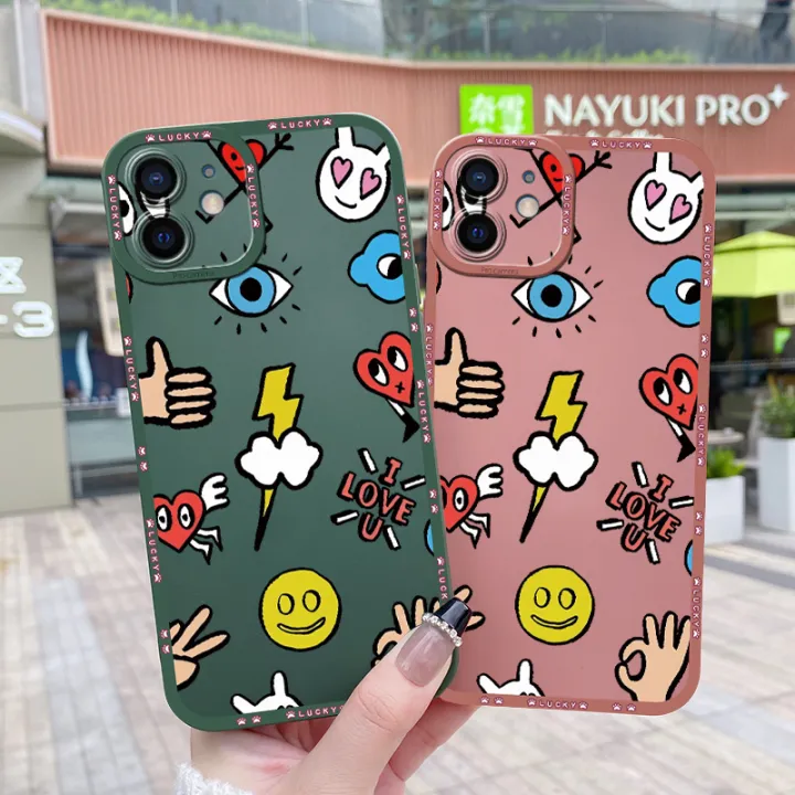 chenyyka%20For%20OPPO%20A54%205G%20Case%20New%20Design%20Square%20Edge%20Original%20Phone%20Case%20Fashion%20Cartoon%20Emoticon%20Thin%20Pattern%20Shockproof%20Softcase%20Silicone%20Casing%20Full%20Back%20Cover%20Angel%20Eye%20Camera%20Protection%20Cases%20-%20Image%204