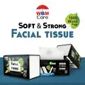 WBM Facial Tissue Paper Tea Tree Fragrance - 200s (2 Ply)  UltraSoft Tissue Made with 100% Wood Pulp. 
