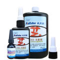 Kraft K-303 shadowless glue uv glue transparent acrylic adhesive can stick pc sticky acrylic board pmma plastic plexiglass special strong quick-drying UV curing glue. 