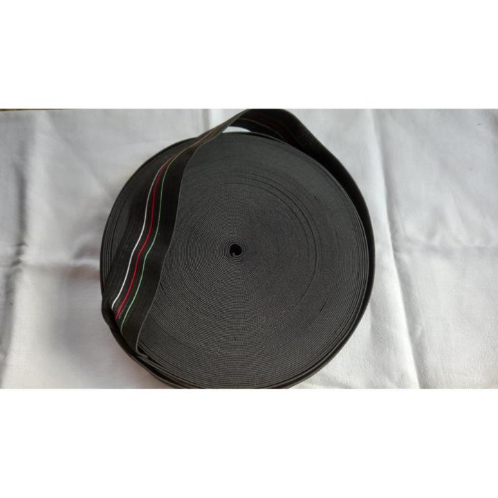 1.25 inch x 30 yards, Black Elastic band / Elastic Roll for Sewing Shalwar, Trousers, Azarband, Naraa