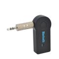 Car Aux Bluetooth Music Receiver - Black. 