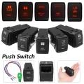 Component Spot Light Push Switch LED Light Button For Nissan Navara NP300 Pathfinder. 