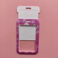 Disney Donald Daisy Duck Girls Slide Cover Student Card Case Hanging Rope Employee Case Lanyard ID Name Card Holder. 