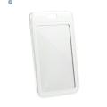 Childrenworld Drop-proof Card Case Clear Id Card Holder with Hanging Hole Transparent Name Badge Protector for Students Nurses Office Workers Slide Cover Design. 
