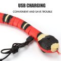 Smart Sensing Snake Interactive Cat Toys Automatic Toys For Cats USB Charging Accessories Kitten Toys For Pet Dogs Game Play Toy. 