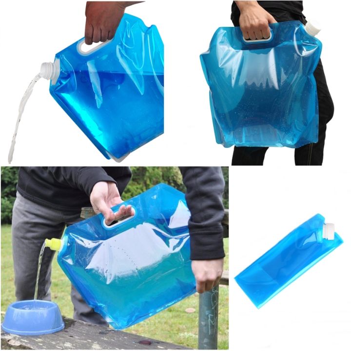 Liquid Container 7l 7 Liter Portable Water Storage Carrying Folding Kitchen Water Can ...