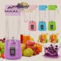 Mini Personal Size Premium quality Portable Blender and USB Rechargeable Easy to use Juicer Blender with 6 Blades Electric Blender Juicer Cup USB chargeable Mixer 380ml Food Grade Water Bottle Portable Smoothie and Fruit Juicer Machine. 