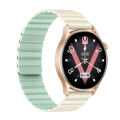 Kieslect Lady Watch Lora 2 Ultra-thin Lightweight Radiant 1.3" Ultra AMOLED Display Smartwatch (Dual Magnetic & Silicon Strap). 