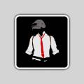 Vinyl Sticker 2"x2" - PUBG Epic Player - Style Your Space Your Way - Suitable for Laptops / Fridges / Notebooks / etc - SKINLEE-520-5-1. 