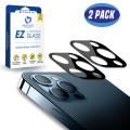 Whitestone [Dome Glass] EZ iPhone 12/12 Pro Lens Screen Protector – 2 Pack. 