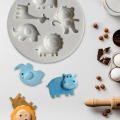 Cake Decorating Molds Animal-shaped Cookies Cute Animal Cake Decorations Lion Cake Toppers Silicone Animal Molds. 