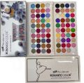 ROMANTIC COLOR THE COLOR ART 80 COLOURS MATTE SHIMMER EYESHADOW PALETTE. 