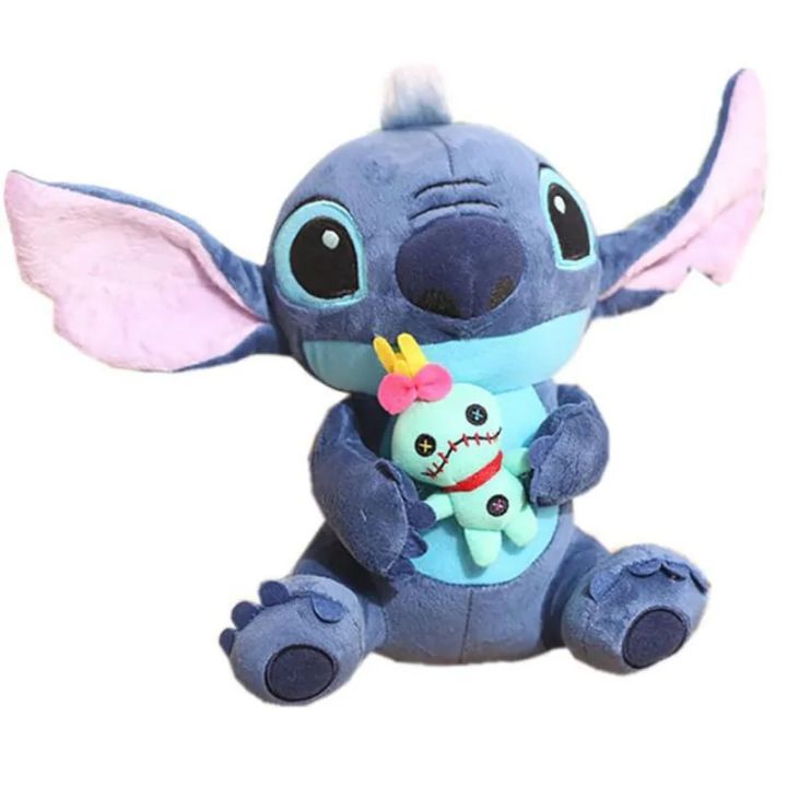 Lethe Ling Hot Kawaii Disney Stitch Plush Doll Toys Anime Lilo Stitch Stuffed Doll Cute Stich Plush Doll Kids Birthday Gift children toy