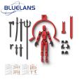 Magnetic Action Figure Diy Magnetic Robot Action Figure Set with Movable Joints 3d Printed Full Body Activity Toy for Gaming Buyers' Favorite Safe Magnetic Toy Action Figure. 