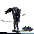 【Funny Bunny Toy Store】Space Wars Baby Yoda General Grievous Models Building Blocks Brick Model Set For Children Birthday Gift. 
