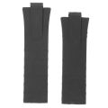 24MM Replacement Black Rubber Wrist Band Strap For OR IS Diver TT1 Watch. 