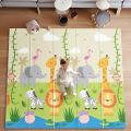Baby Play Mat, Large Baby Crawling Mat Foam Reversible,Baby Care Playmat for Infants, Toddlers, Kids Indoor Outdoor Use (5feet x 6Feet). 