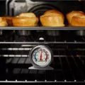Stainless Steel Dial Oven Thermometer Grill Temperature Gauge For Home Kitchen Food Meat - Hang or Stand in Oven. 