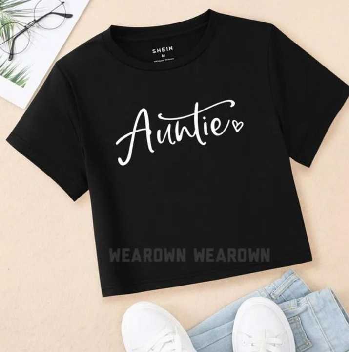New%20Trendy%20%20Crop%20Top%20%20Printed%20Auntie%20Half%20Sleeves%20T%20shirt%20For%20Girls%20-%20Image%202