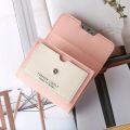 【High-quality】 New Fashion Small Short Wallet Foldable Cute Mini Wallets Cat Shaped Buckle Personality Women Purses.