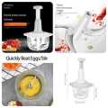 Manual Hand Operated 1.5 or 2 litter Chopper Pump Action With Free 3 Blades Food Processor Hand Push Chopper Cutter Slicer Portable Container And Easy To Clean Kitchen Gadget.. 