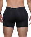 Men Plus Size Butt Lifting Slim Shapewear Compression Trunk Boxer Front Opening Pad Underwear. 