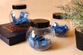DIAMOND DESIGN - 62 Mm Mouth Storage Jar 500ML (WATER) - DIAMOND STYLE Pet Plastic - Transparent in Pakistan. 