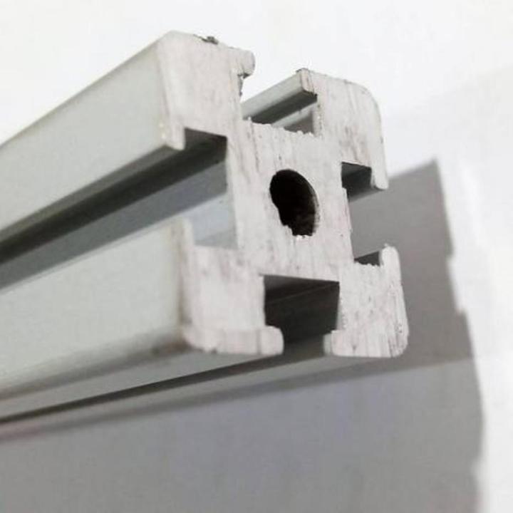 2020 300mm Length 2020 T-Slot White Aluminum Profiles Extrusion Frame for CNC 3D Printer Furniture Plasma Stands