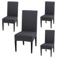 Premium dining chair Covers  Stylish stretchable Slipcovers for Protection  High quality and premium colors Pack of 4 Pack of 6 Pack of 8. 