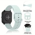 20mm Universal High Quality Soft Silicone Acitve Watch Band Strap For Galaxy Watch 4, Watch 6 Classic, Watch 3 41mm, Galaxy Watch Active 2, Amazfit BIP,  Amazfit GTS 4 Mibro Lite. 