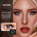 【HOT】 UYAAI Natural Eye Color Lenses Color Contact Lenses For Eyes Gray Lens Colored Contact Lenses Beauty Pupils Eye Lenses. 
