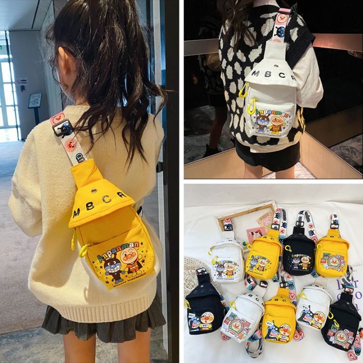 Fashion Kids Sling Bag Leisure Crocs Mini Bagpack for Girls and Boys Cartoon Print Belt Bag Baby Shoulder Bag Hand Bag Waist Bag COD