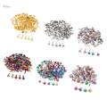 50/100pcs Lots Metal Brads Scrapbook Paper Fastener A Decorative Brads. 