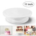 Cake Turntable Stand, Rotating Stable Anti-skid Round Cake Table, Cake Decorating Rotary Table,  Baking Tool. 