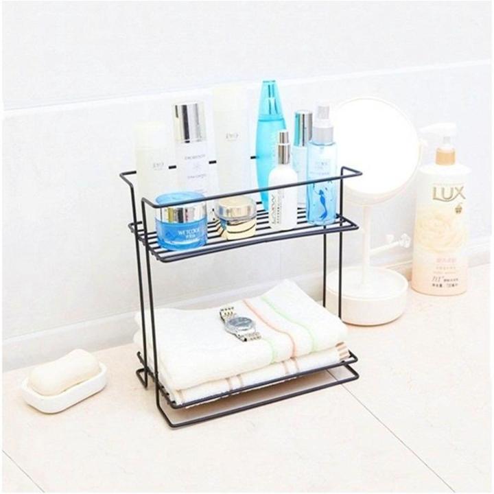 Accessories Storage Washroom Metal Wire Shelf / Rack / Organizer