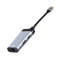 3 in 1 Type-C to Gigabit Ethernet Rj45 Lan PD Charg USB C Data Port Converter Adapter for TV PC MacBook Samsung S20. 