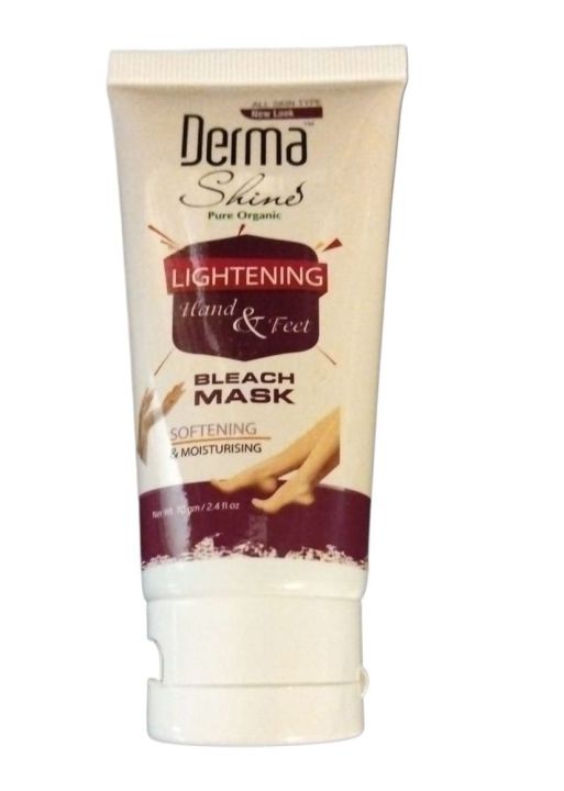 Derma Shine Hand & Foot Bleach Mask (All type of skin) 70 gm