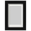 IKEA Ribba Photo/Picture Frame White/Black (10 x 15 cm). 