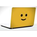 black and yellow laptop back vinyl skin sticker 12 13 14 15 15.6 inch size for all laptop skin sticker. 