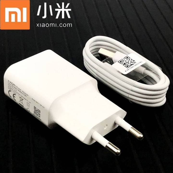 Original XIAOMI Fast Charger 12V/1.5A QC3.0 Adapter USB TYPE C Data Cable For Mi F1 A1 A2 5 6 8 9 SE Redmi S1 S2 Note 7 k20 Pro
